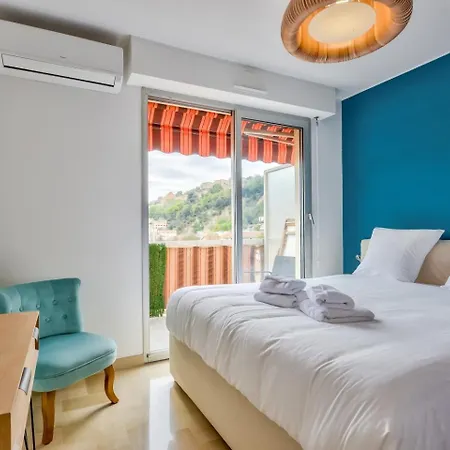 Amazing 1br Flat With Balcony And View In De * ニース