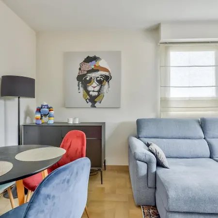 Apartment Amazing 1br Flat With Balcony And View In De Nice